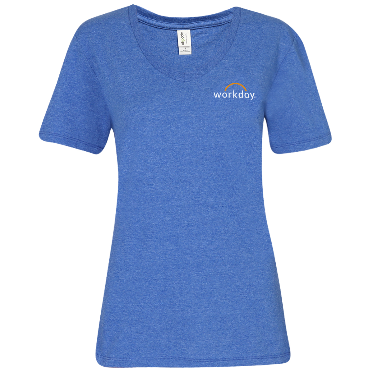Allmade Womens Recycled Blend V-Neck Tee